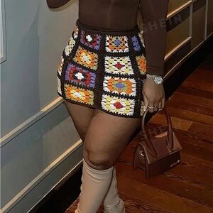 Simple Wrapped Mini Skirt